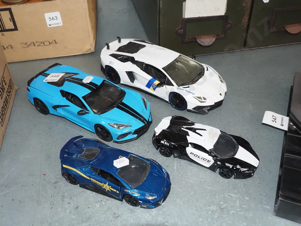 4x model vehicles - slight damage Image 1++