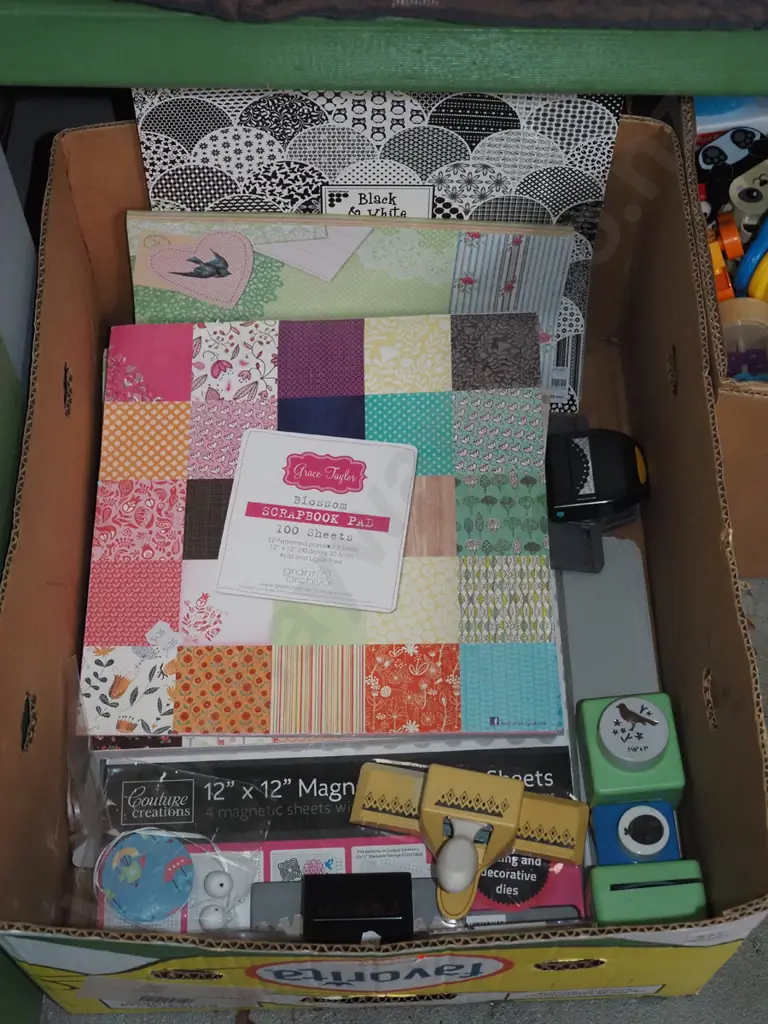 scrapbook pads, die cutters etc Image 1++
