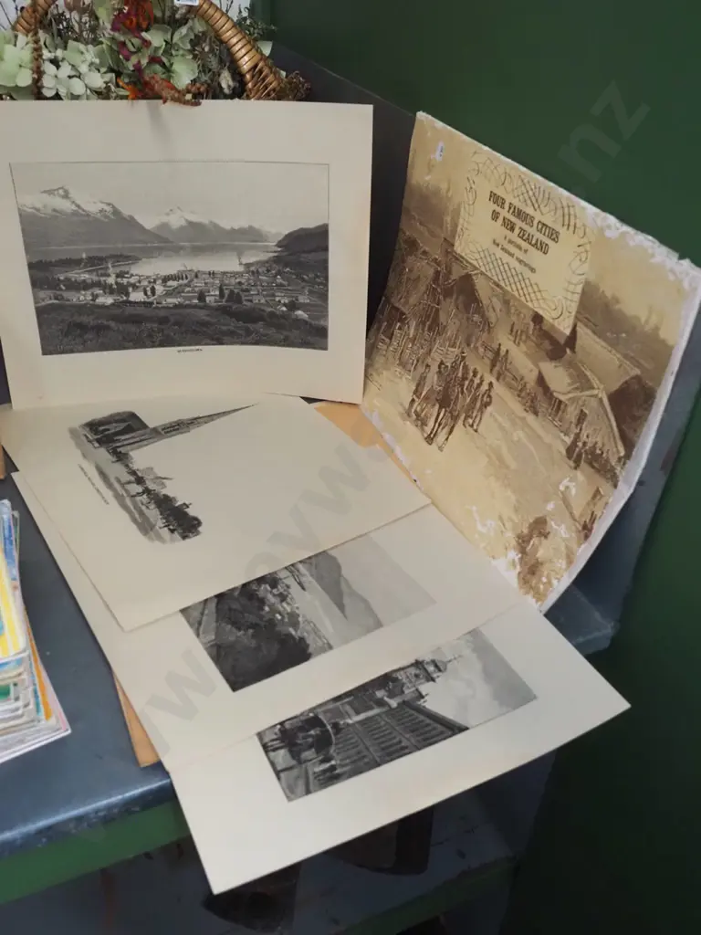 portfolio NZ historical engravings Image 1++