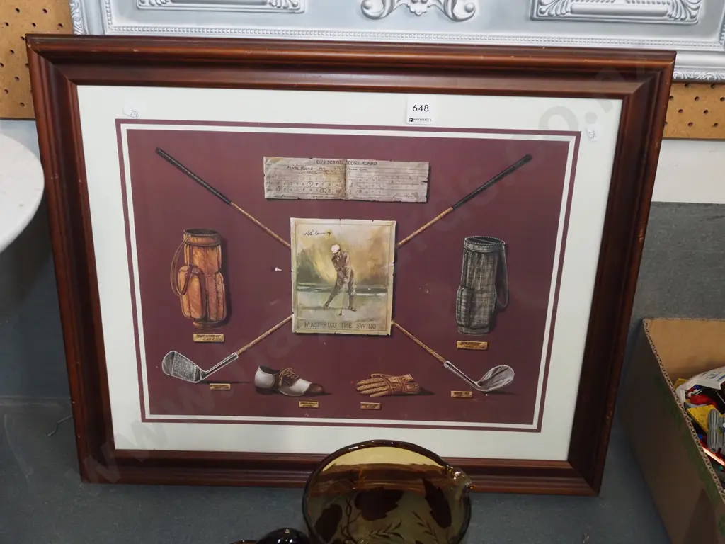golf themed print Image 1++