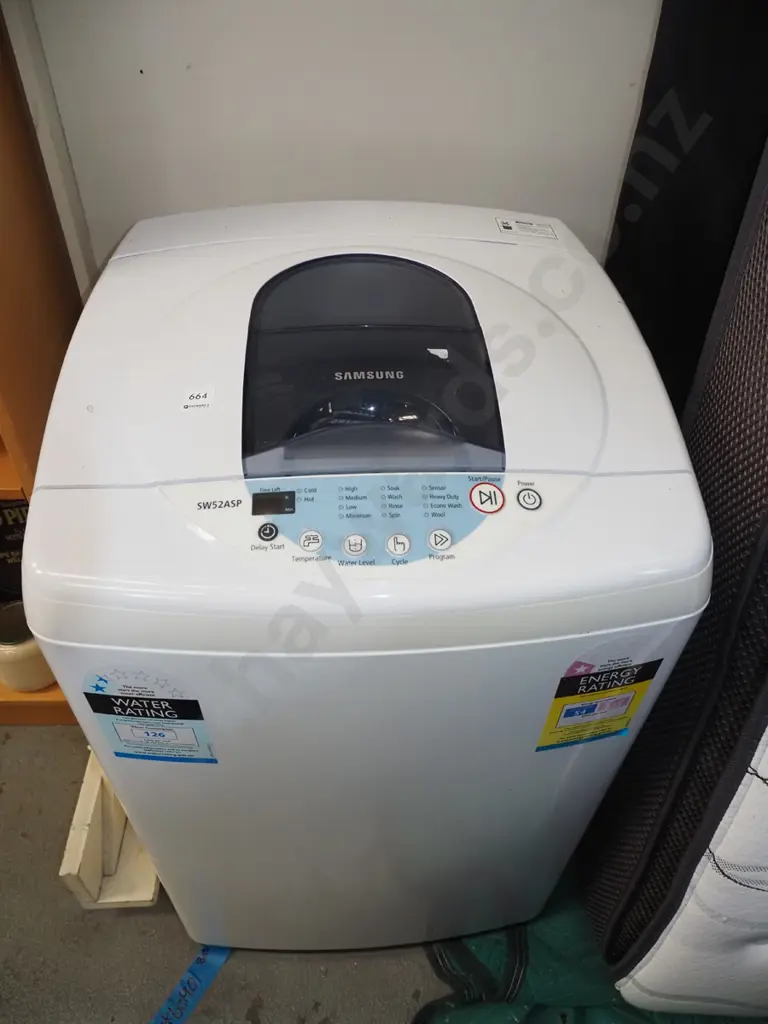 Samsung SW5 2ASP top load washing machine Image 1++