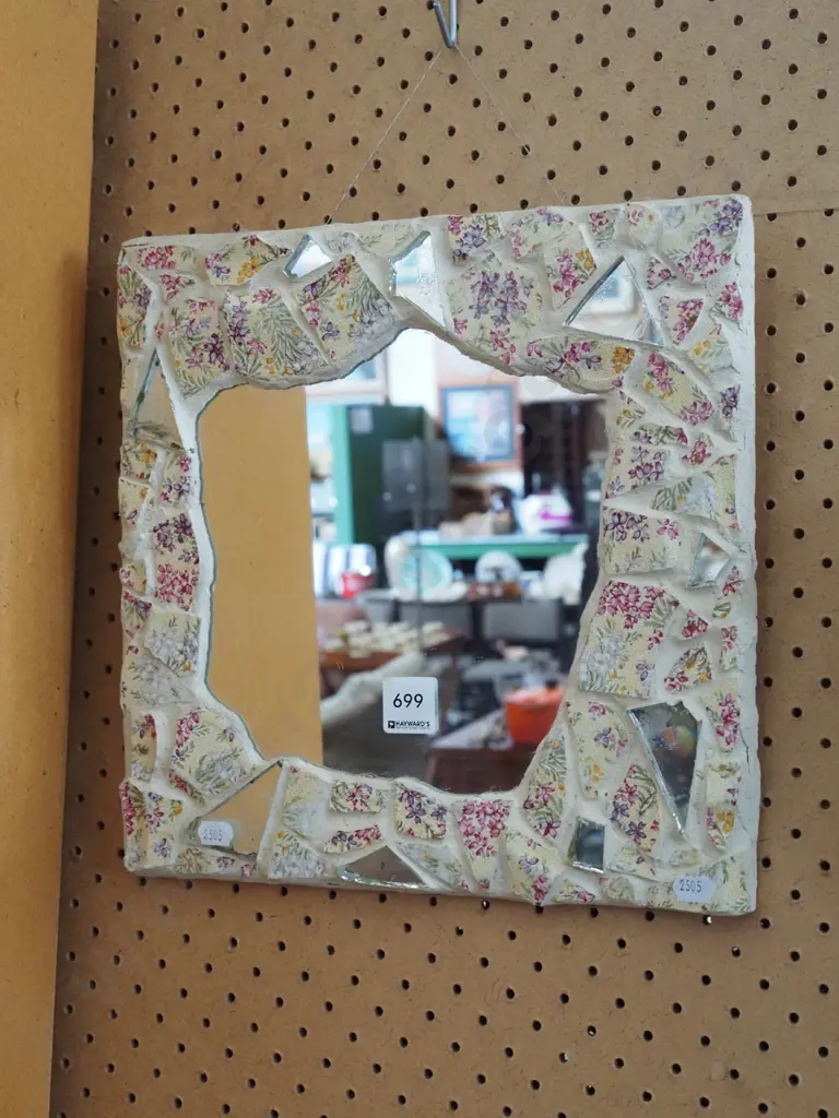 mosaic wall mirror Image 1++