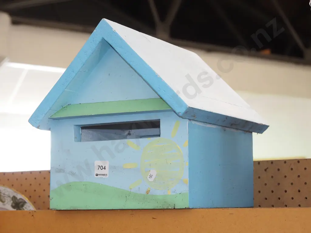 painted wooden letterbox Image 1++