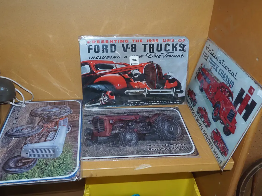 various vehicle prints on tin Image 1++