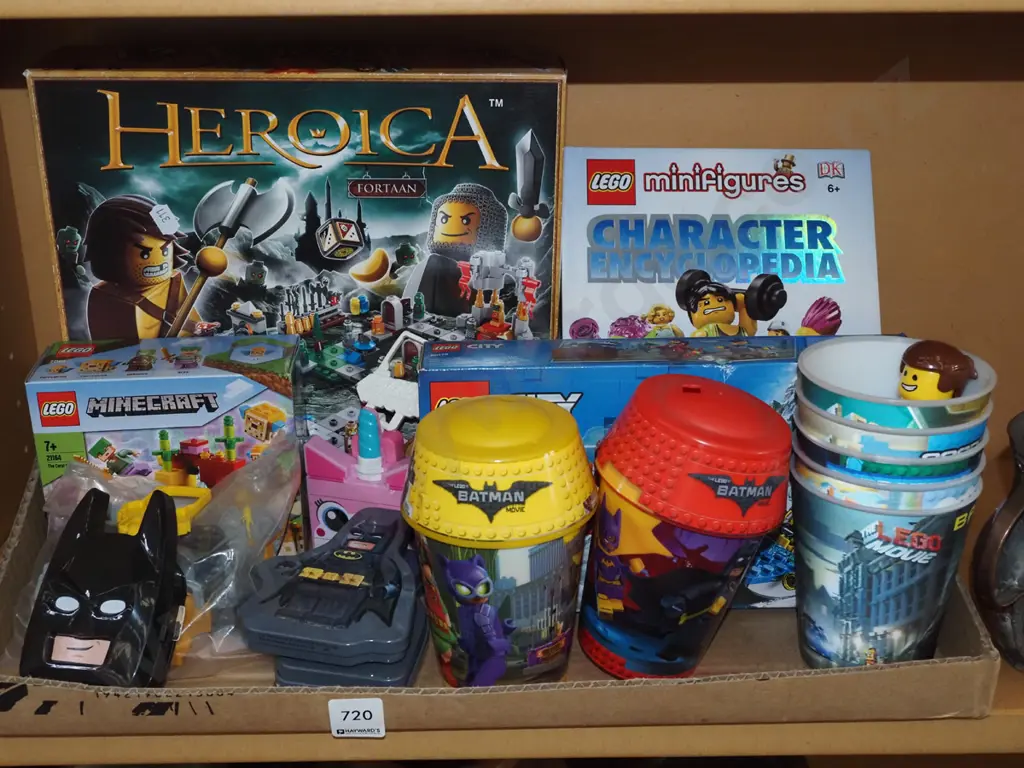 assorted Lego sets, tumblers, books etc Image 1++
