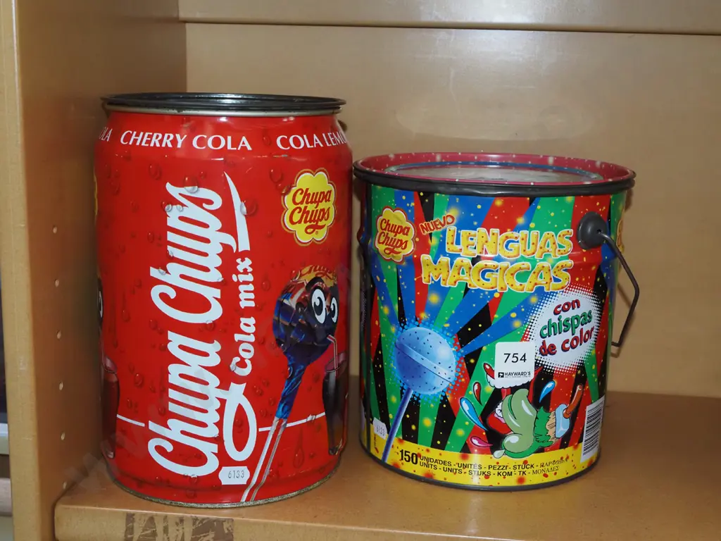 C2x Chupa Chups storage canisters Image 1++