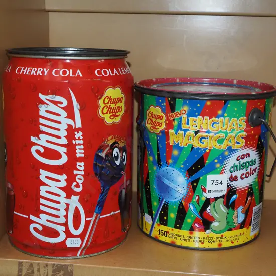 C2x Chupa Chups storage canisters