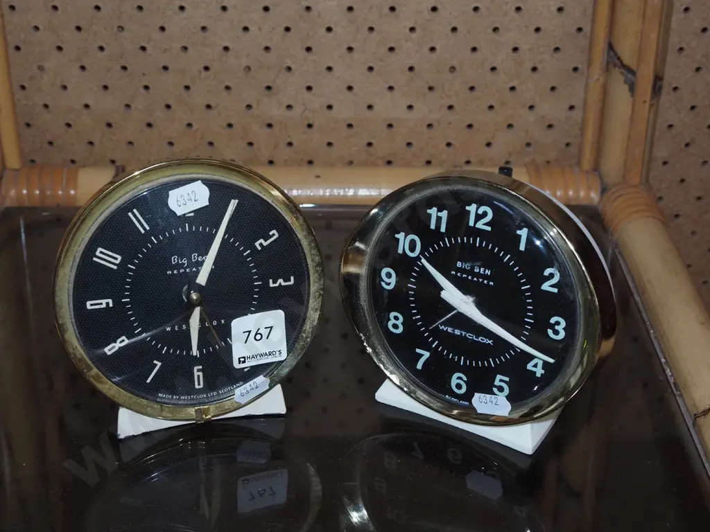 2x Big Ben alarm clocks Image 1++