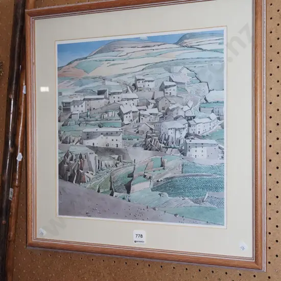 framed print - landscape