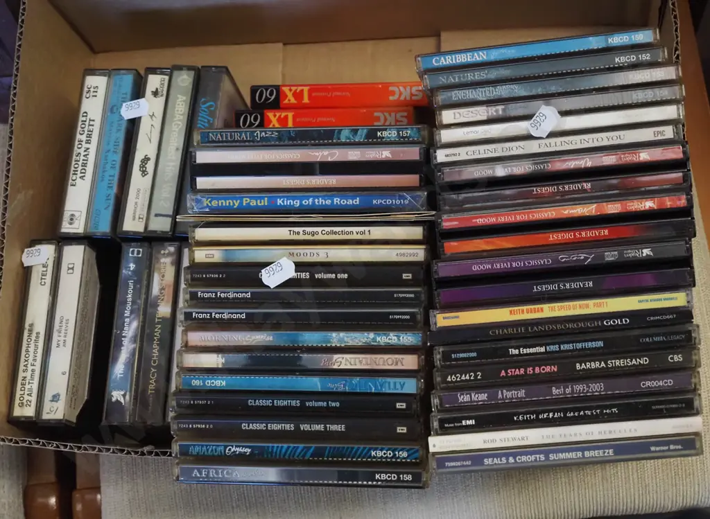 CDs, tape cassettes Image 1++