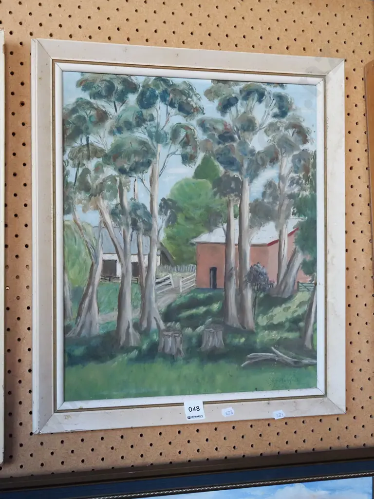 A Mumford framed oil - trees Image 1++