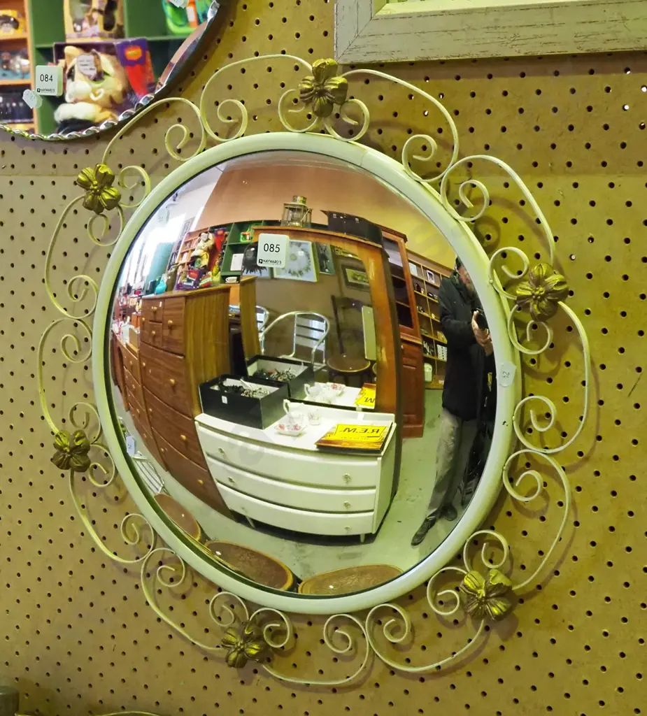 retro convex wall mirror Diam490 Image 1++