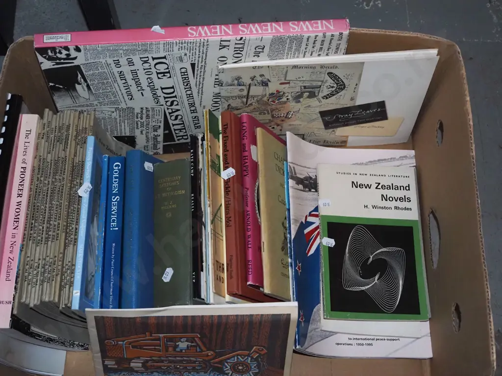 box; NZ and other books Image 1++