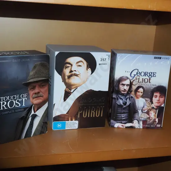 3 boxed DVD sets