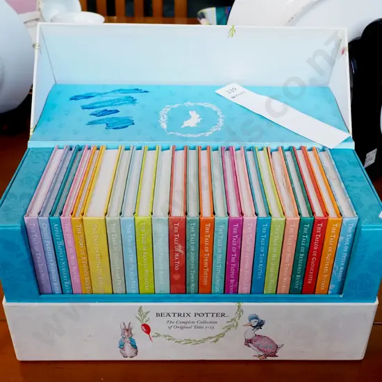 box; Beatrix Potter book set