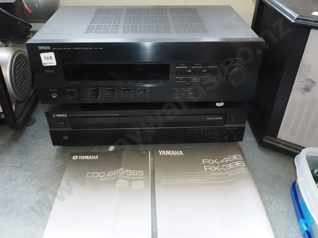 Yamaha Natural Sound stereo receiver and CD player Image 1++