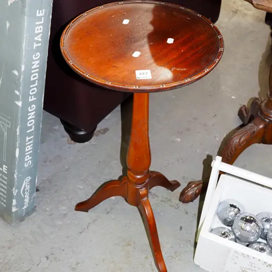 mahogany wine table