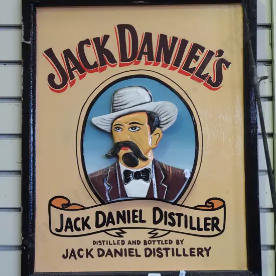 3D Jack Daniels promotional sign