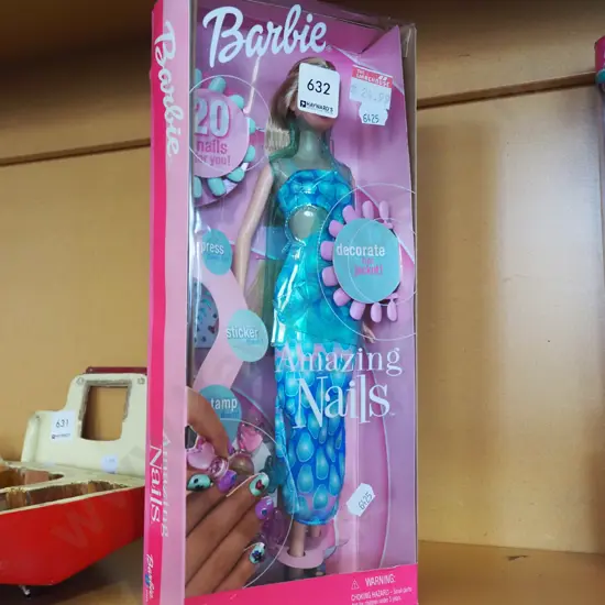 boxed as new Amazing Nails Barbie
