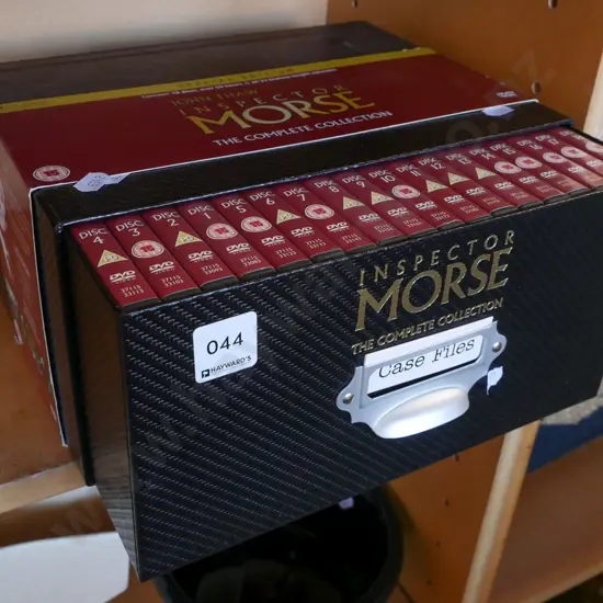 cased Inspector Morse DVD set