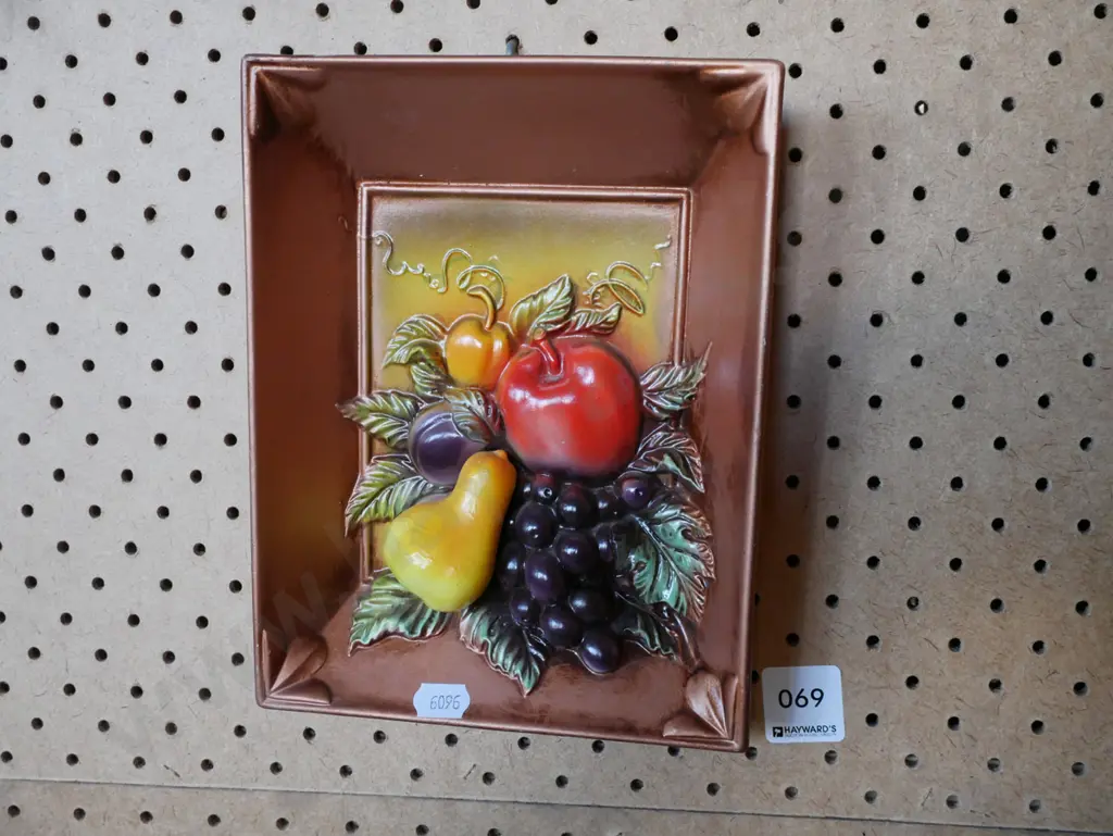 small 3D composite wall art - still life fruit Image 1++