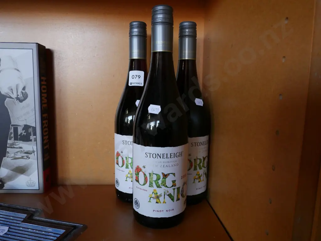 3x Stoneleigh 2022 organic pinot noir Image 1++