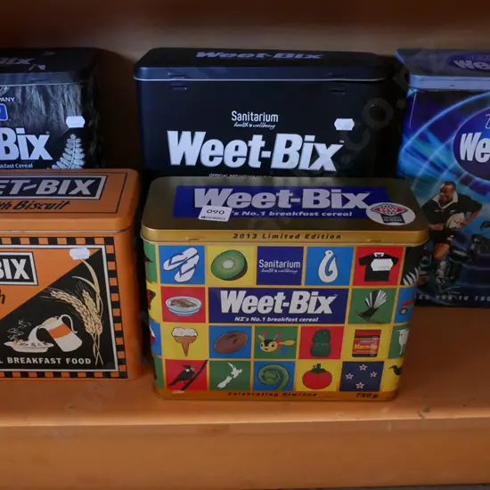 Weetbix tins