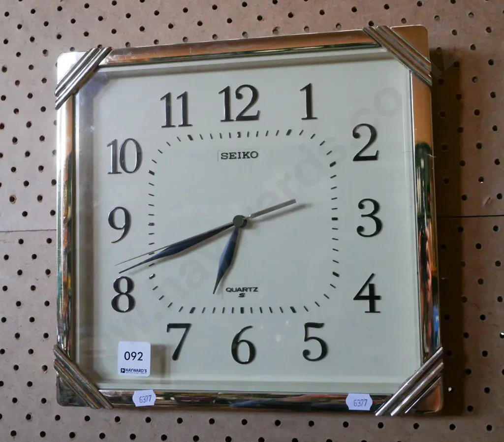 1980s Seiko wall clock Image 1++