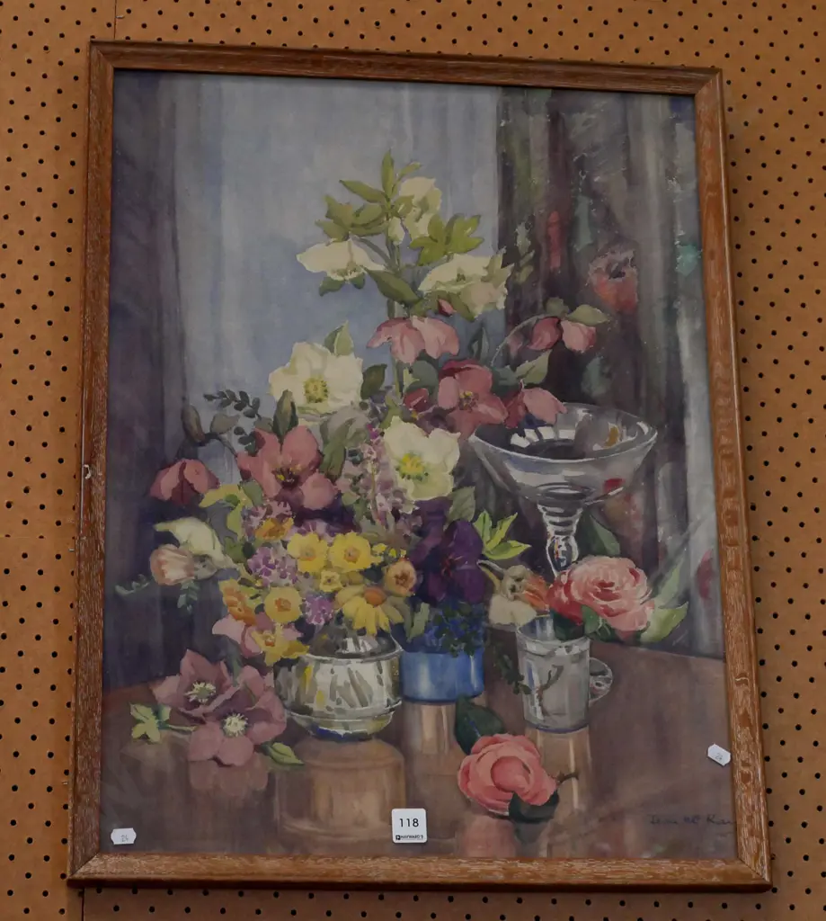 framed poster print - still life flowers Image 1++