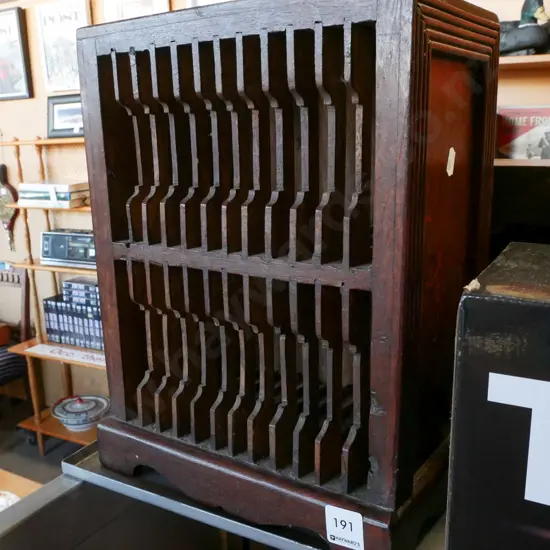 Indonesian hardwood CD tower H-335