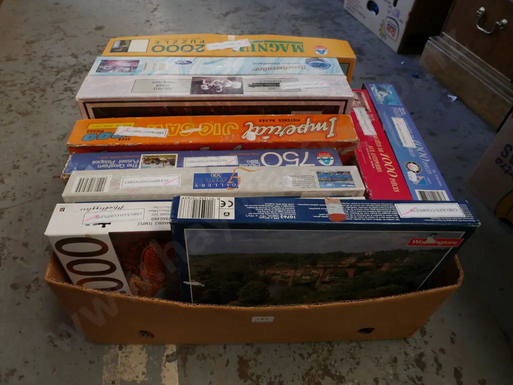 box of puzzles Image 1++