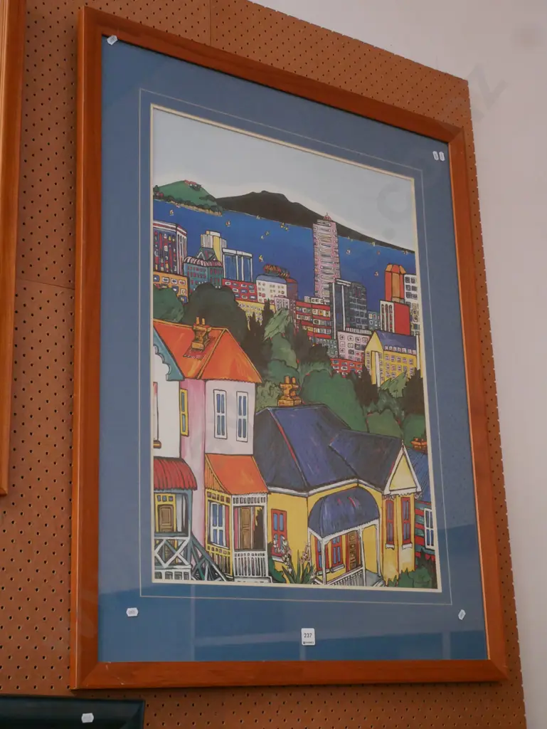 large framed poster print - Auckland City Image 1++