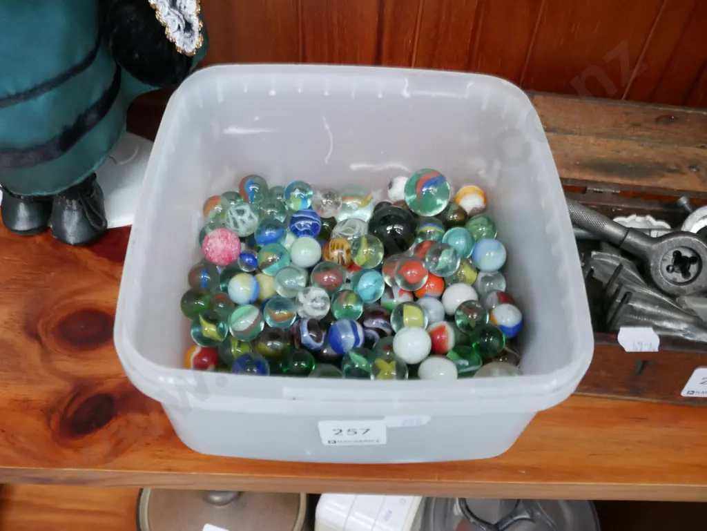 tub of marbles Image 1++