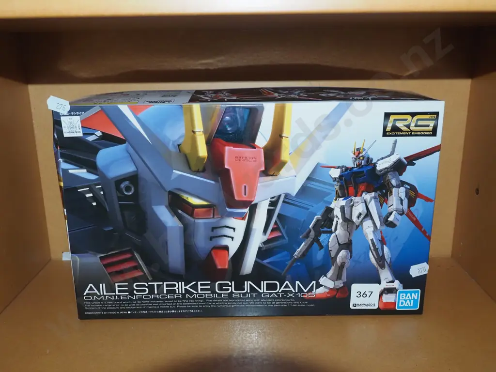  yet to be assembled scale model of Aile Strike Gundan Image 1++