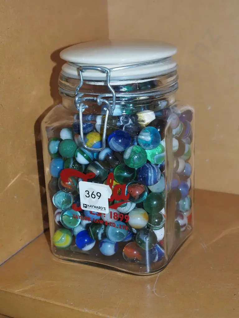 jar of marbles Image 1++