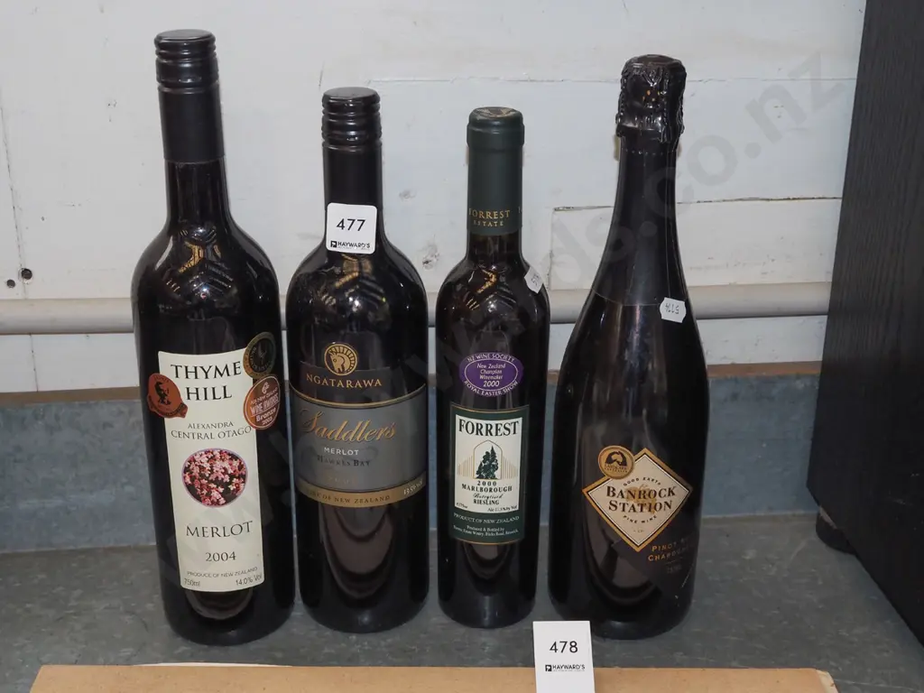 4x bottles of wine Image 1++