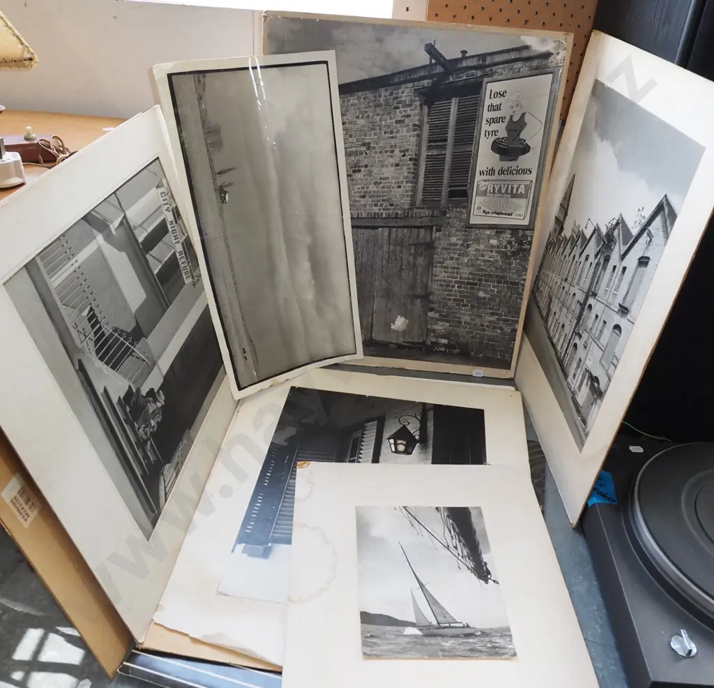 various unframed black and white photographs Image 1++