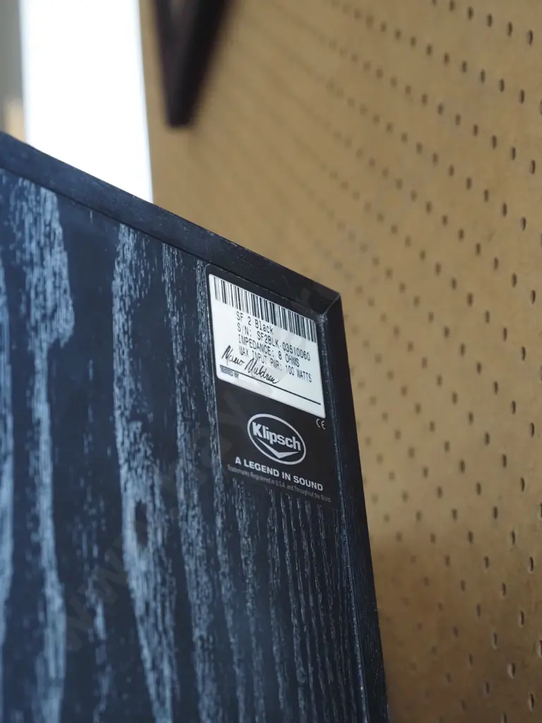 Kenwood turntable - no lid As Is No Returns, pair of Klipsch speakers H-890 Image 1++
