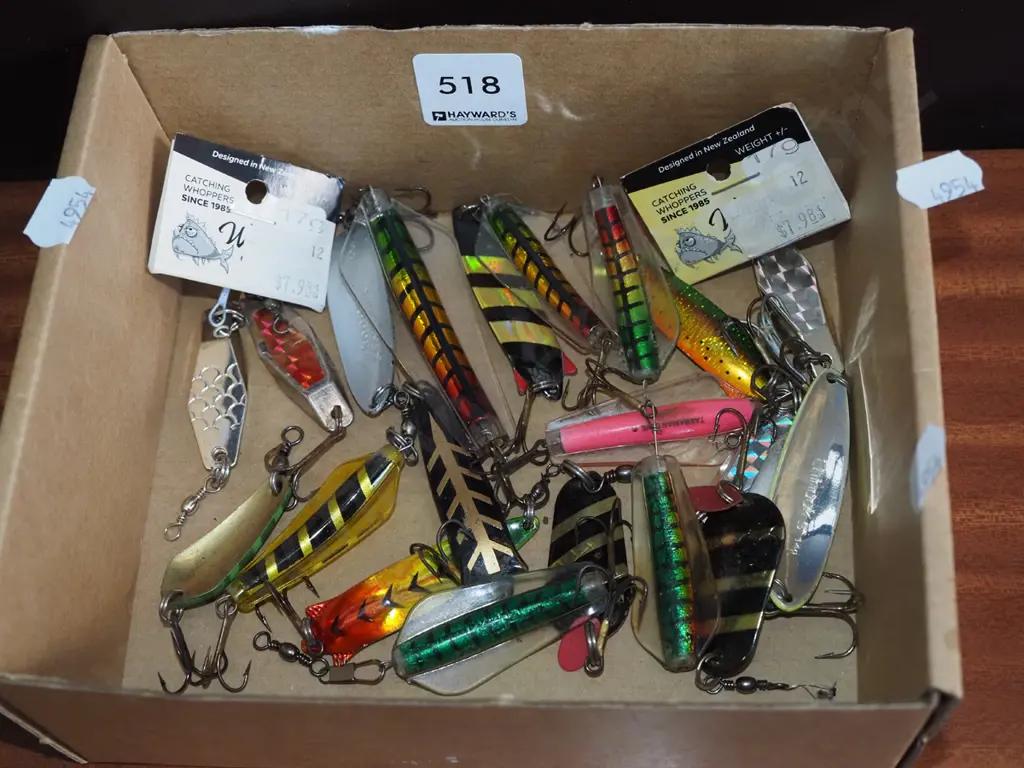 box of fishing lures Image 1++