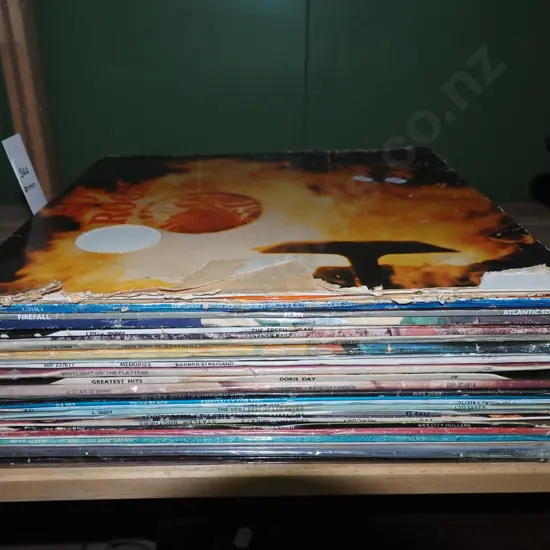 LPs; Santana, Cream, America etc