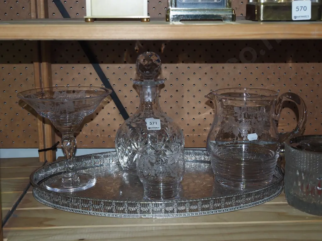ice bucket, comport, water jug, tray etc Image 1++