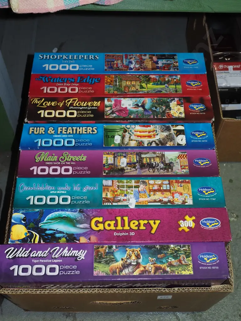 box of puzzles Image 1++