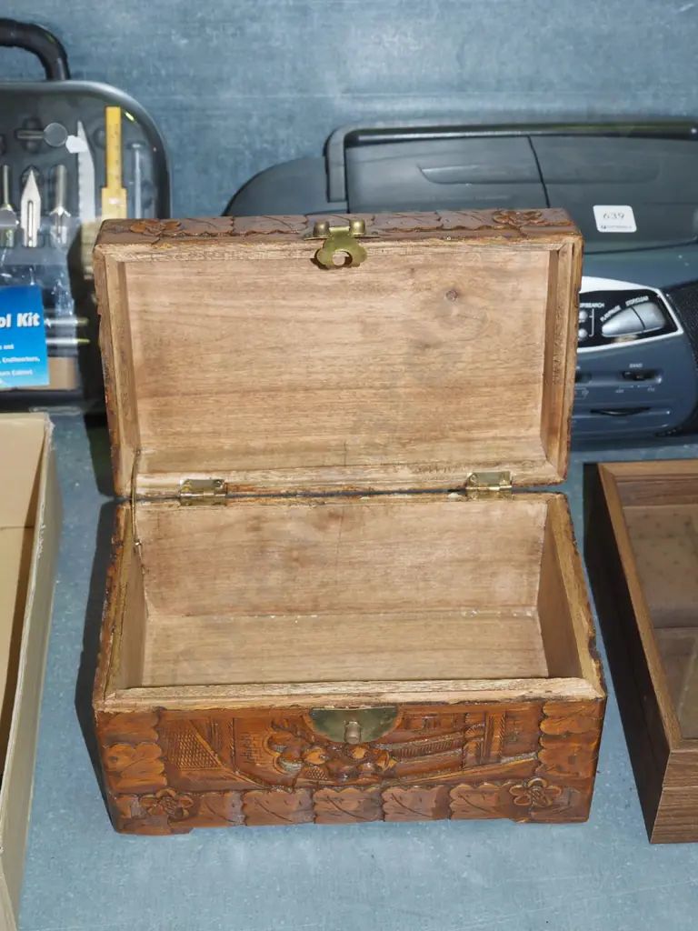 small camphor wood chest Image 1++