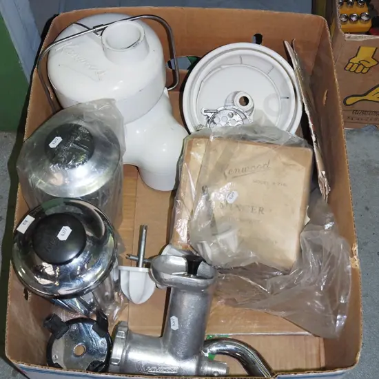 box; early Kenwood mixer accessories