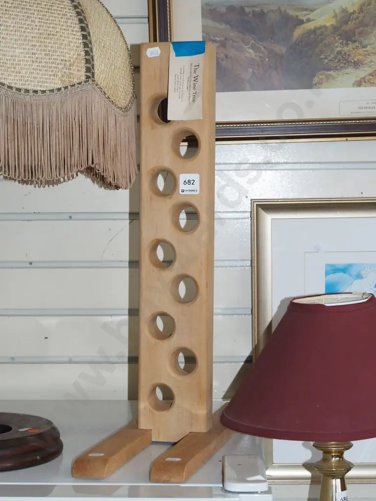 wooden wine rack Image 1++