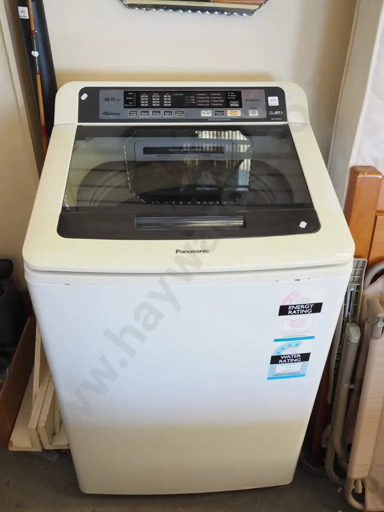 Panasonic 9.5kg top load washing machine Image 1++