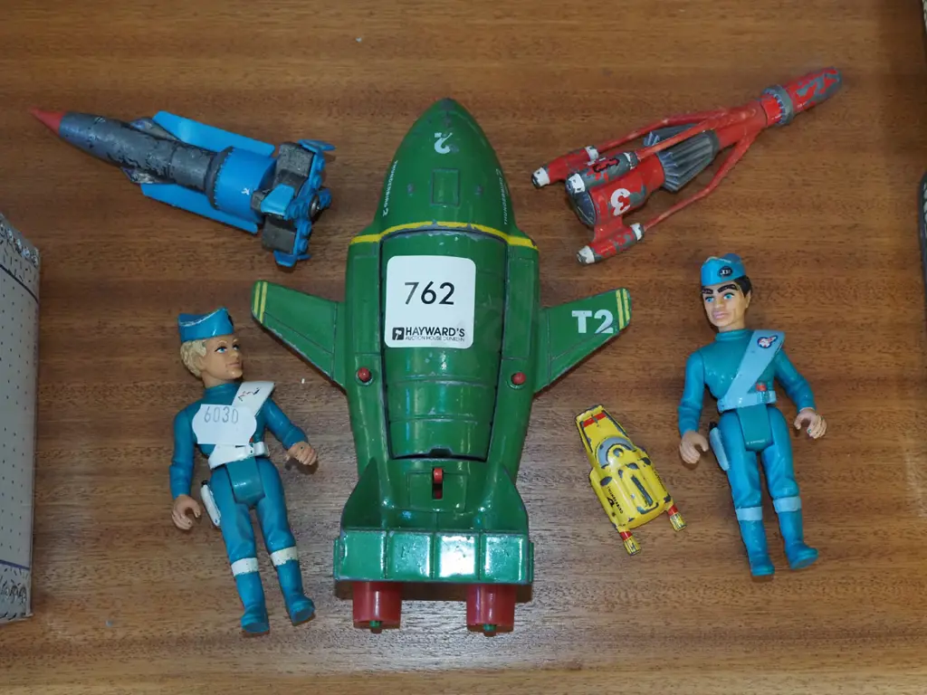 Thunderbird figurines, toy vehicles Image 1++