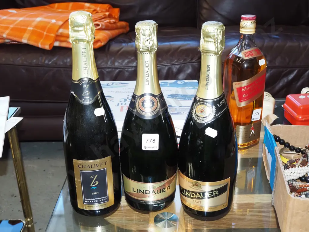 3x bottles of Lindauer brut Image 1++