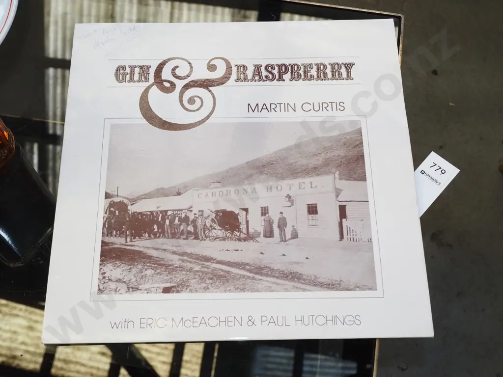 NZ folk LP - Gin & Raspberry by Martin Curtis Image 1++