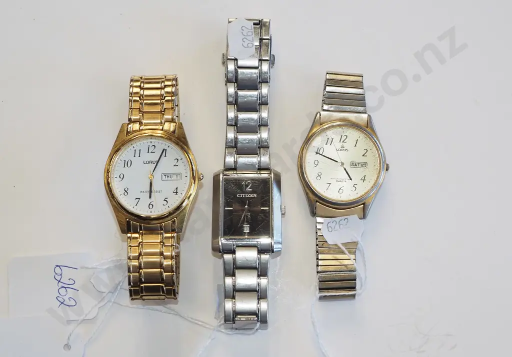 3x wristwatches Image 1++